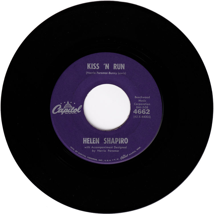 Helen Shapiro - Walkin' Back To Happiness / Kiss 'n Run
