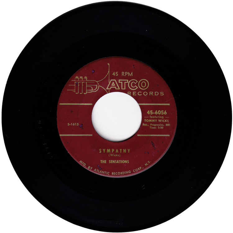 The Sensations - Yes Sir That's My Baby / Sympathy