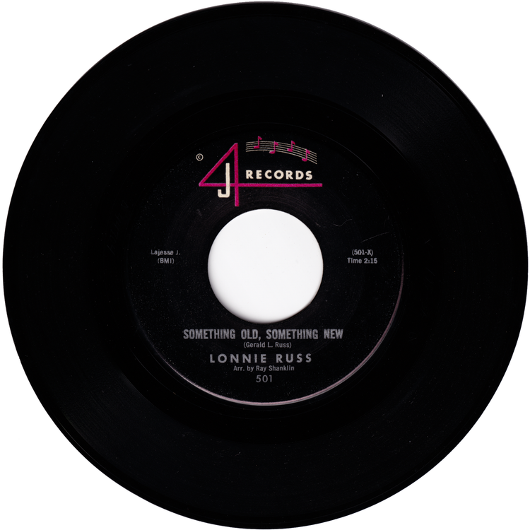 Lonnie Russ - My Wife Can't Cook / Something Old, Something New