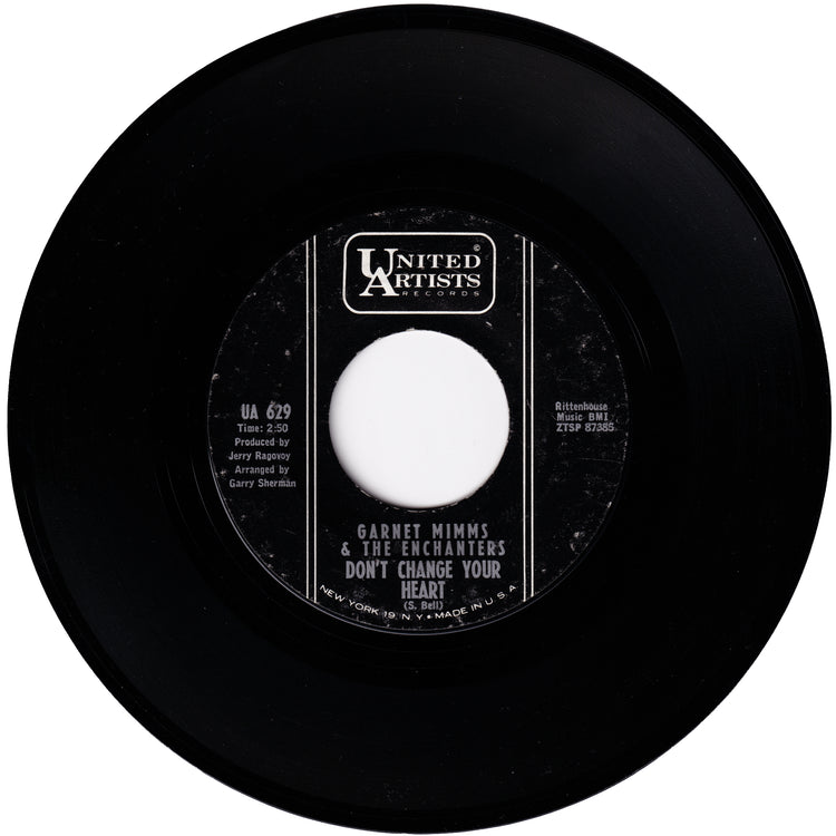 Garnet Mimms & The Enchanters - Cry Baby / Don't Change Your Heart