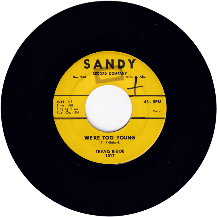 Travis & Bob - Tell Him No / We're Too Young