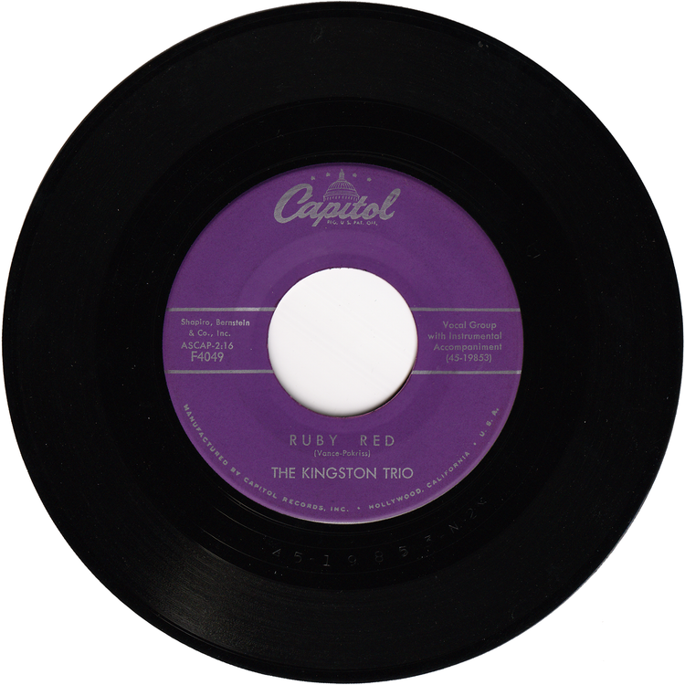 The Kingston Trio - Tom Dooley / Ruby Red