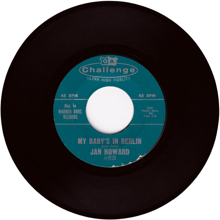 Jan Howard - Bring It On Back To Me / My Baby's In Berlin
