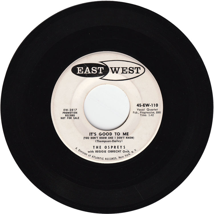 The Ospreys - Do You Wanna Jump Children / It's Good To Me (Promo)