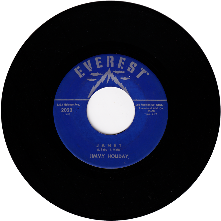 Jimmy Holiday - How Can I Forget / Janet