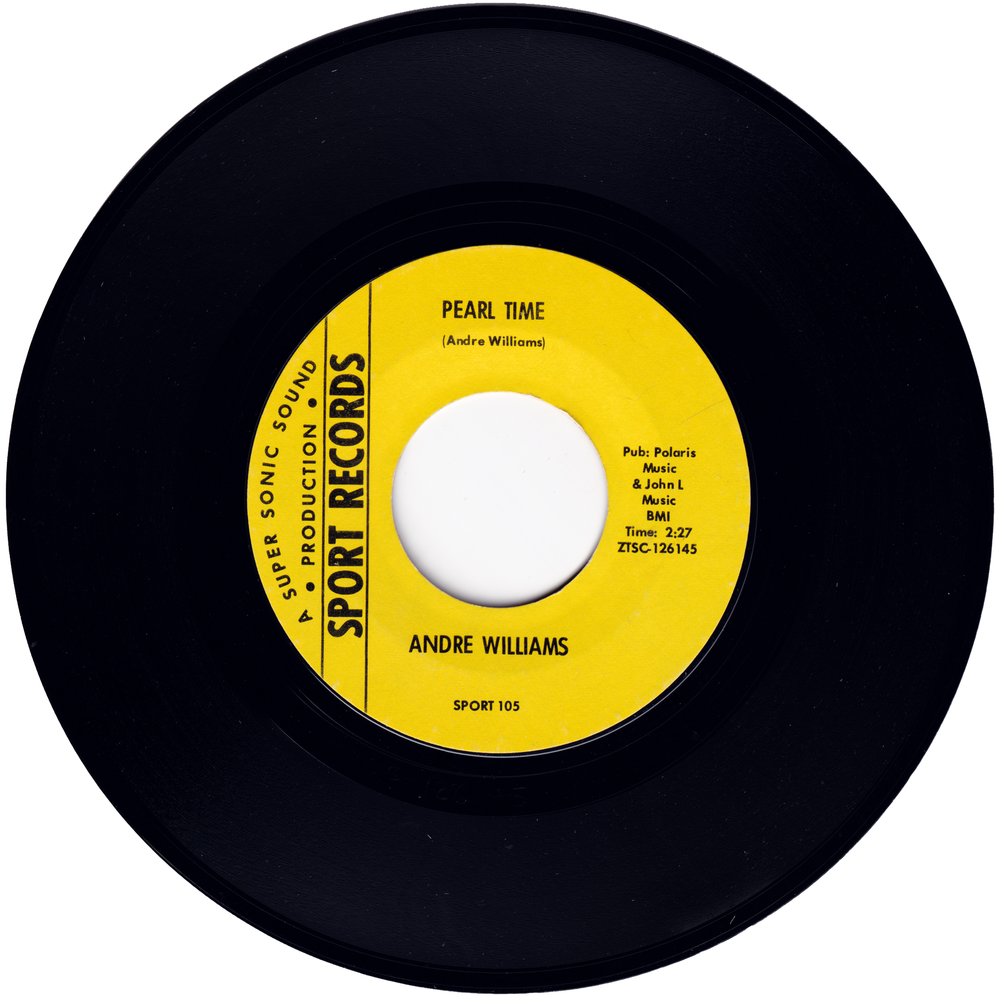 Andre Williams - Pearl Time / Soul Groove – NIGHT BEAT RECORDS