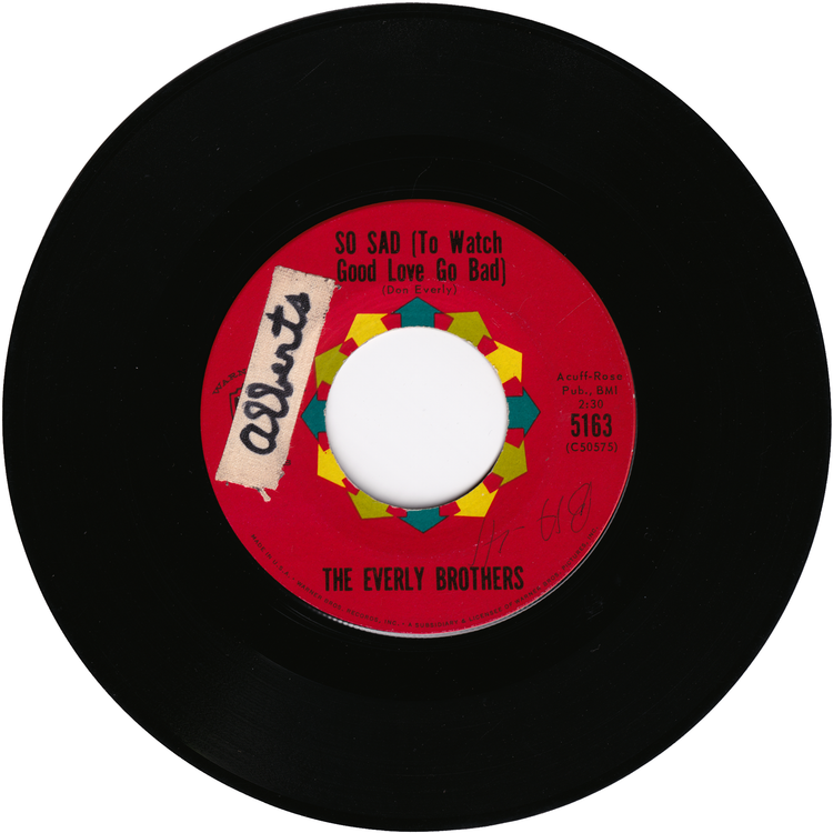 The Everly Brothers - Lucille / So Sad (To Watch Good Love Go Bad)