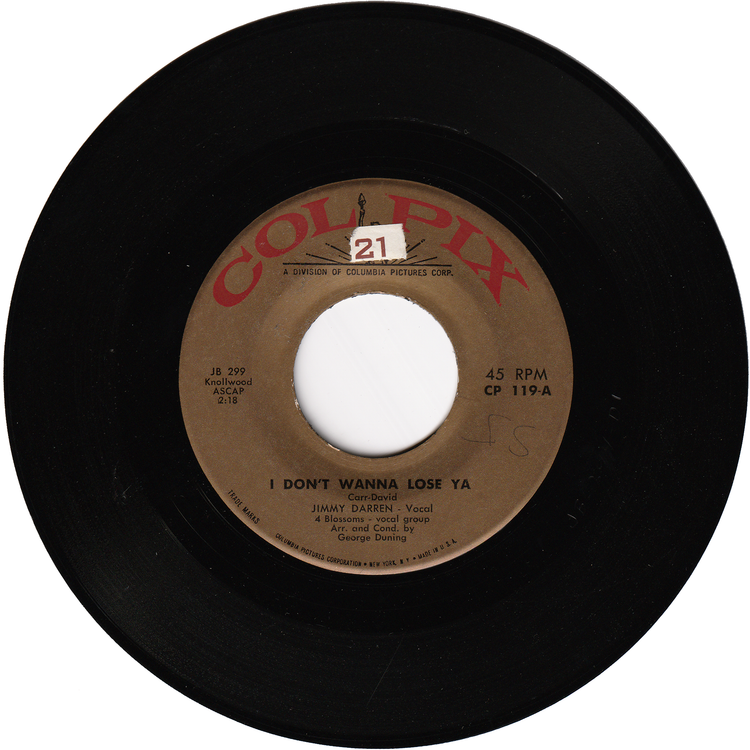 James Darren - Angel Face / I Don't Wanna Lose Ya