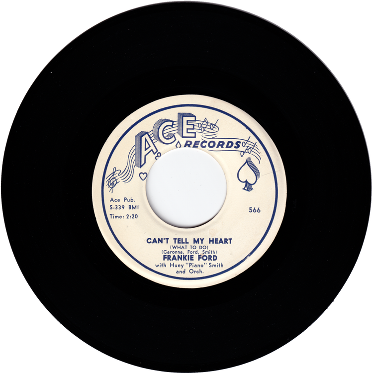 Frankie Ford - Alimony / Can't Tell My Heart