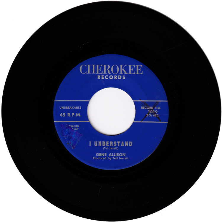 Gene Allison - Now That We're Together / I Understand