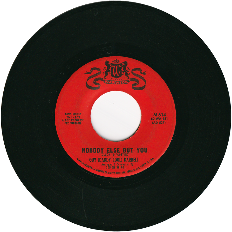 Guy "Daddy Cool" Darrell - Daddy Cool, Daddy Cool (Daddy Cool, Cool, Cool) / Nobody Else But You