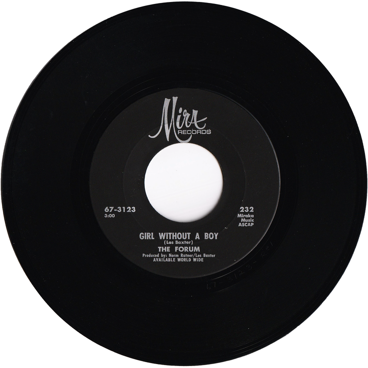 The Forum - The River Is Wide / Girl Without A Boy