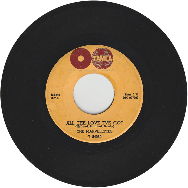 The Marvelettes - Playboy / All The Love I've Got