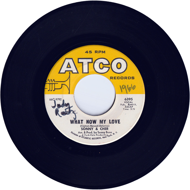 Sonny & Cher - I Look For You / What Now My Love