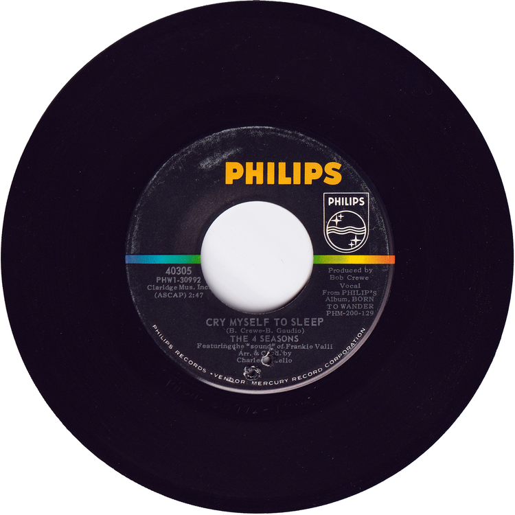 The Four Seasons - Girl Come Running / Cry Myself To Sleep