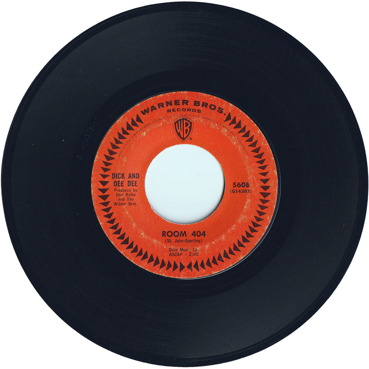 Dick & Dee Dee - Be My Baby / Room 404