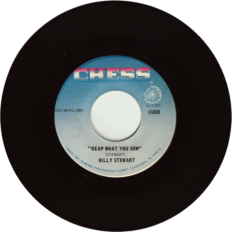 Billy Stewart - Fat Boy / Reap What You Sow
