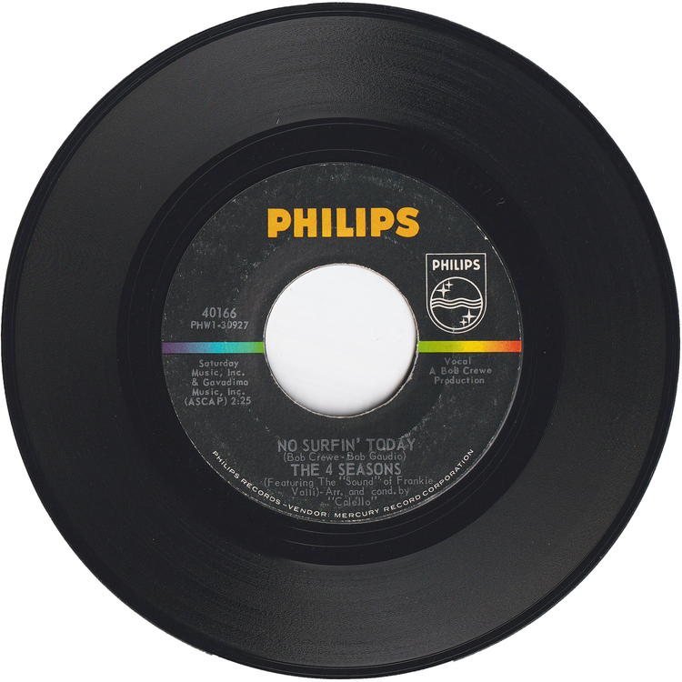 The Four Seasons - Dawn (Go Away) / No Surfin' Today