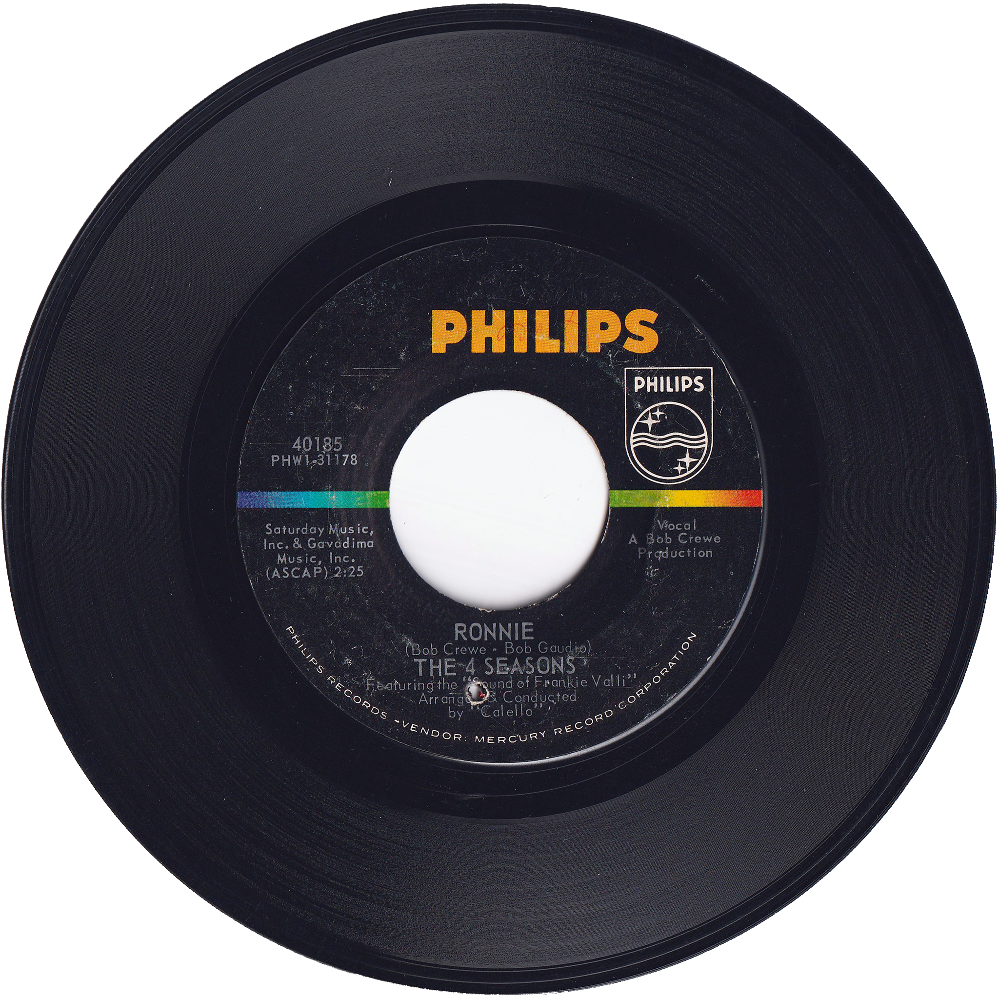 The Four Seasons - Ronnie / Born To Wander – NIGHT BEAT RECORDS