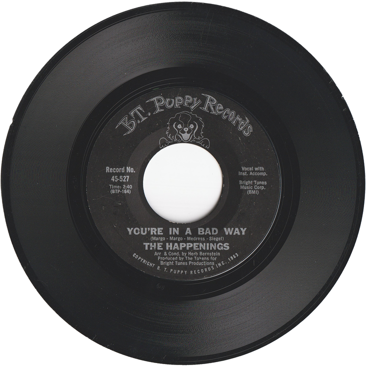The Happenings - I Got Rhythm / You're In A Bad Way