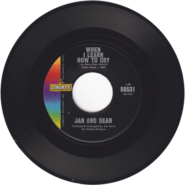 Jan & Dean - Linda / When I Learn How To Cry
