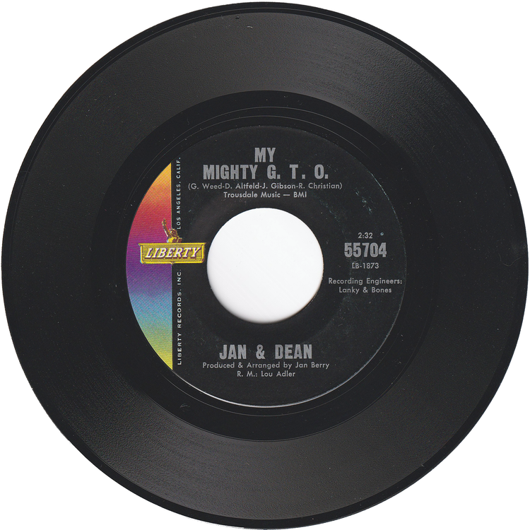 Jan & Dean - Little Old Lady (From Pasadena) / My Mighty G. T. O.