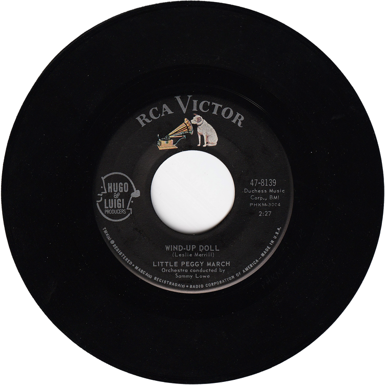 Little Peggy March - I Will Follow Him / Wind-Up Doll