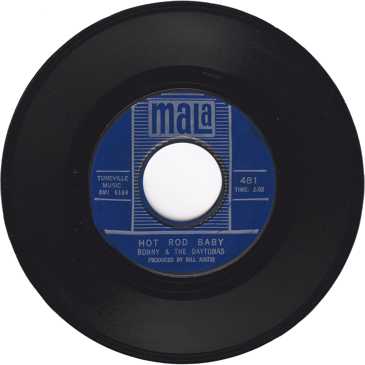 Ronny & The Daytonas - G. T. O. / Hot Rod Baby