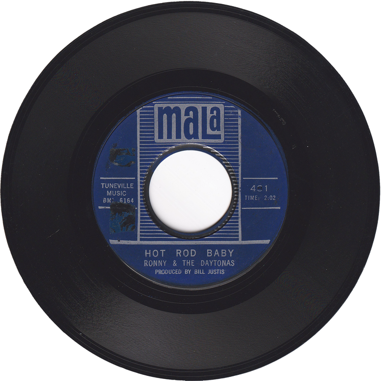 Ronny & The Daytonas - G. T. O. / Hot Rod Baby