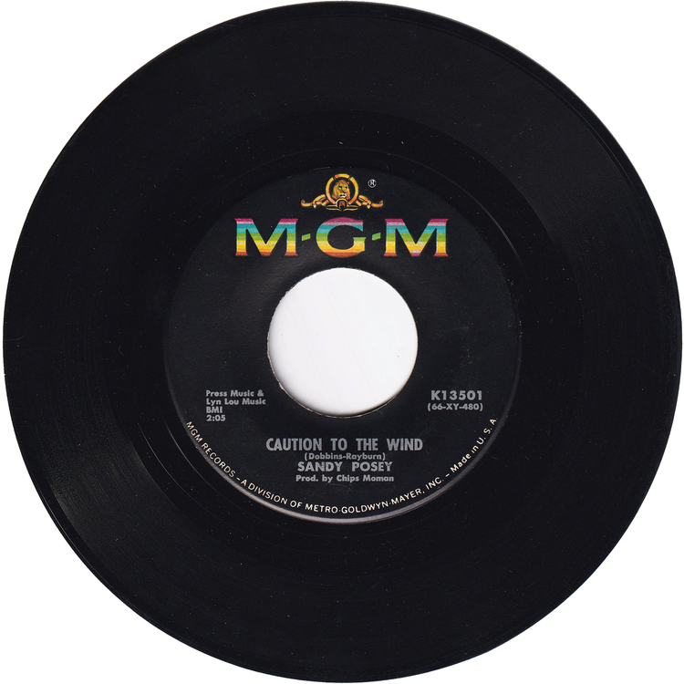 Sandy Posey - Born A Woman / Caution To The Wind