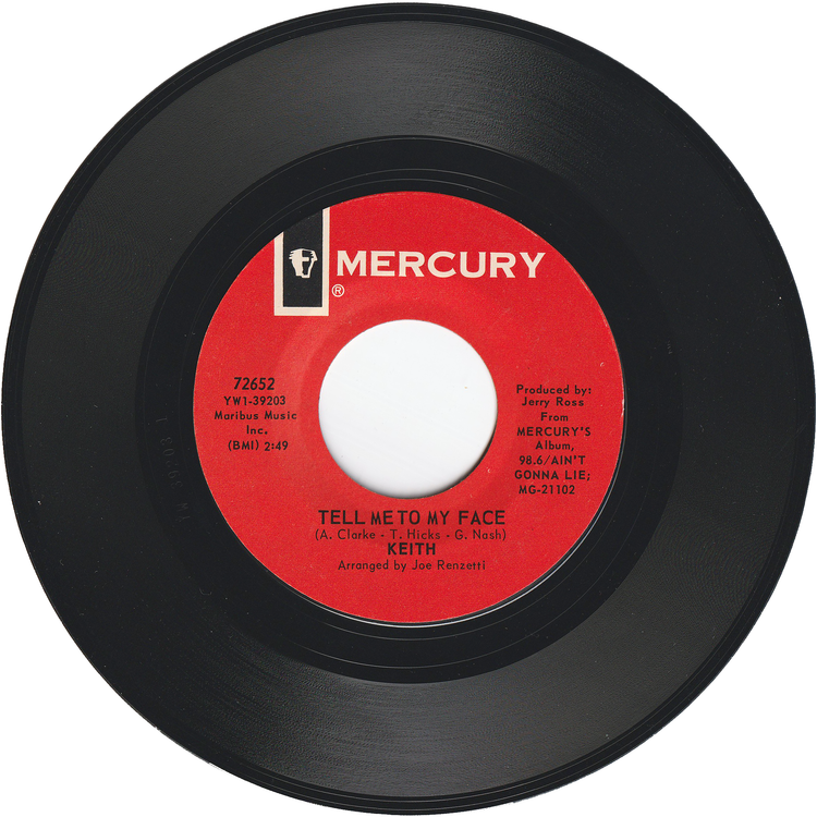 Keith - Pretty Little Shy One / Tell Me To My Face