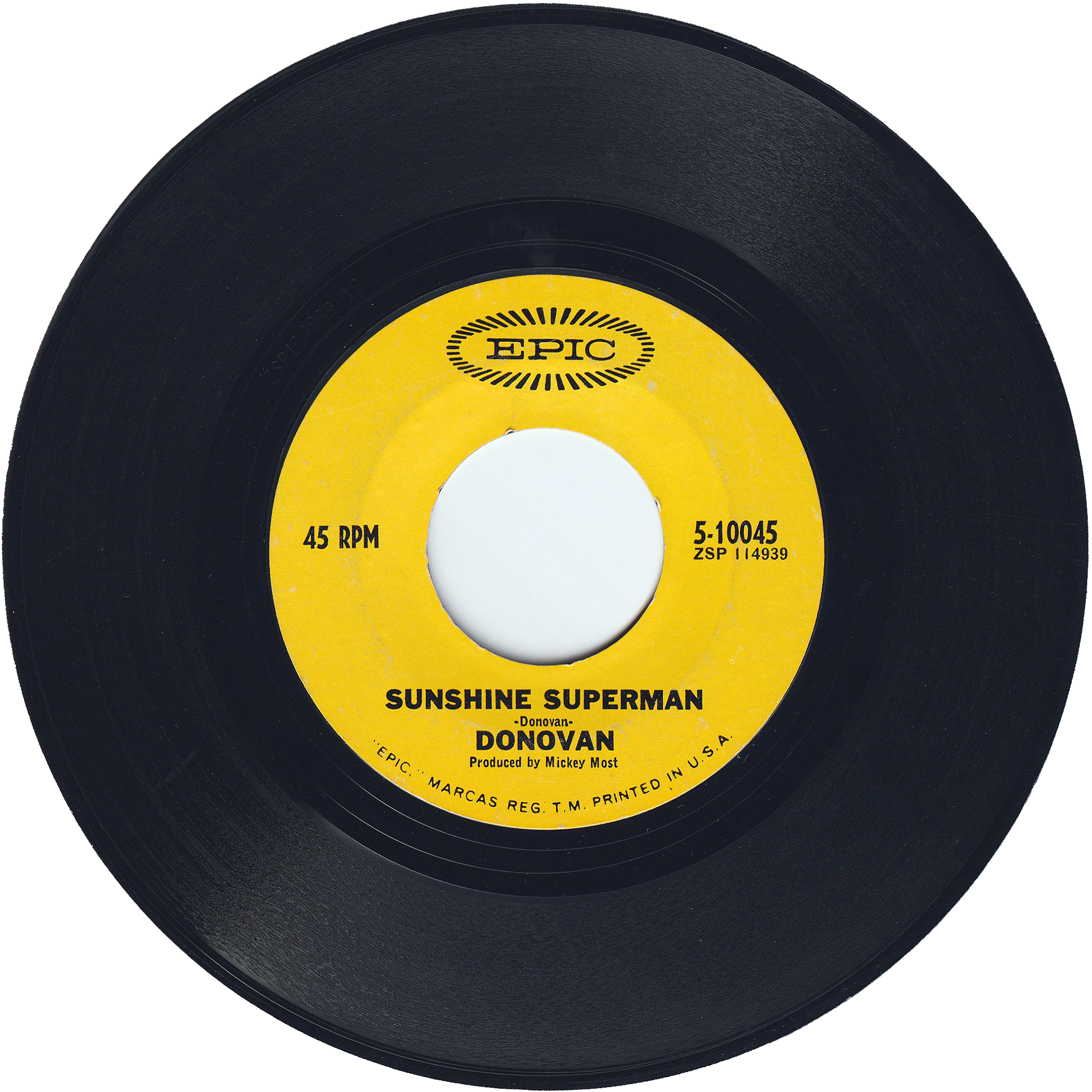 Donovan - Sunshine Superman / The Trip – NIGHT BEAT RECORDS