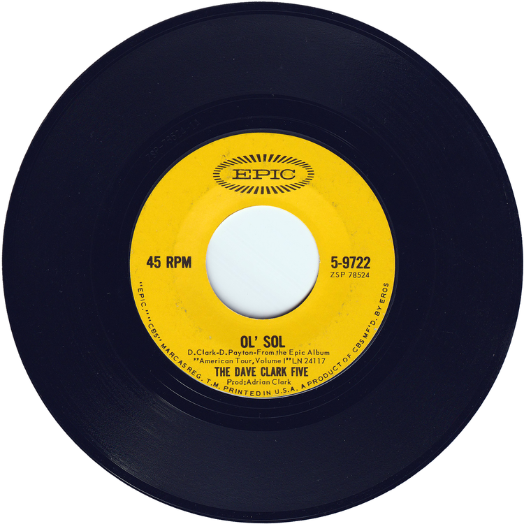 The Dave Clark Five - Everybody Knows / Ol' Sol