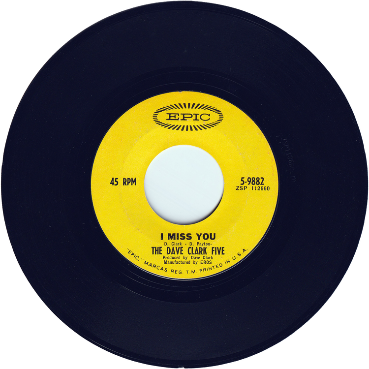 The Dave Clark Five - At The Scene / I Miss You