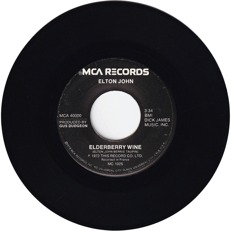 Elton John - Crocodile Rock / Elderberry Wine