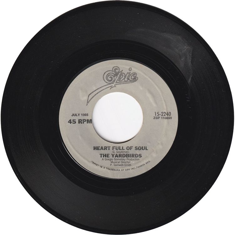 The Yardbirds - For Your Love / Heart Full Of Soul (Re-Issue)