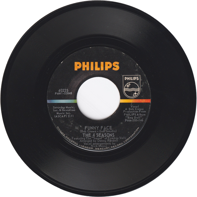 The Four Seasons - Save It For Me / Funny Face