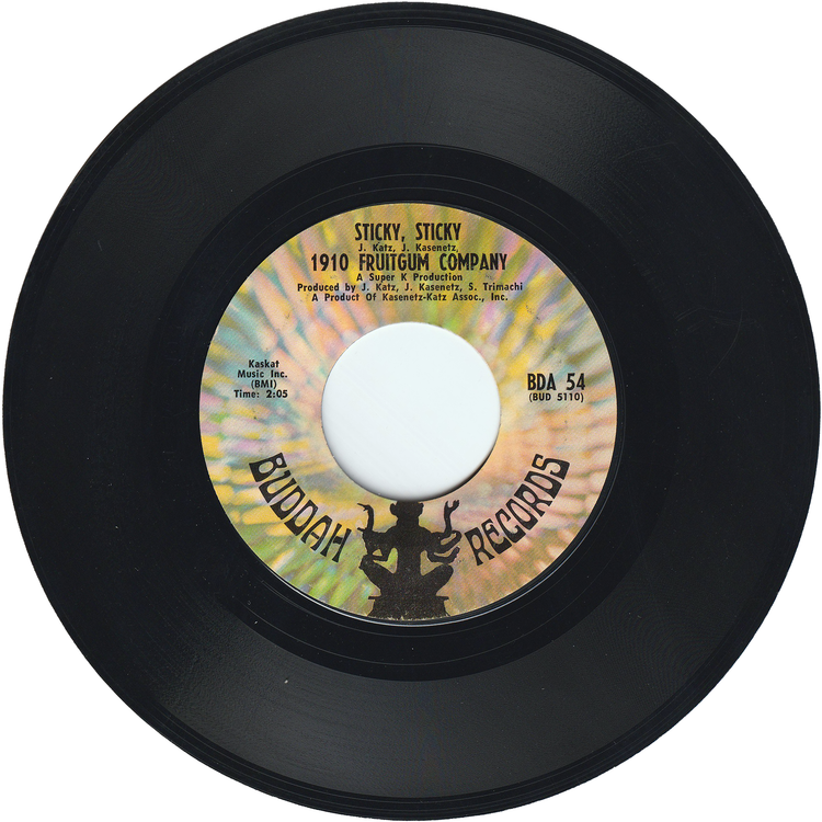 1910 Fruitgum Co. - 1, 2, 3, Red Light / Sticky, Sticky