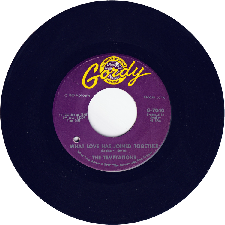The Temptations - It's Growing / What Love Has Joined Together
