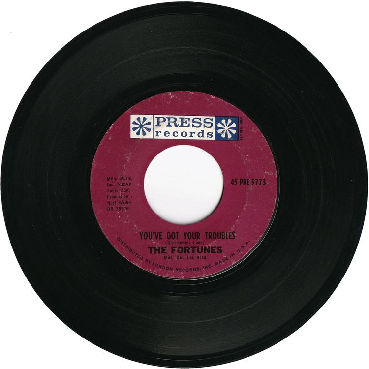 The Fortunes - You've Got Your Troubles / I've Gotta Go
