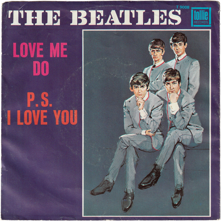 The Beatles - Love Me Do / P. S. I Love You (w/PS)