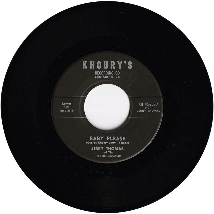Jerry Thomas & The Rhythm Rockers - Baby Please / Tell Me