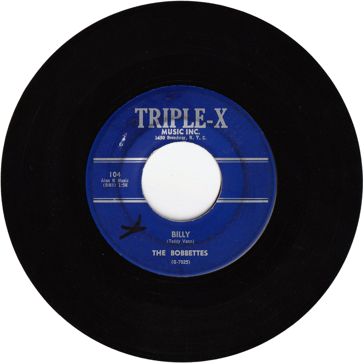 The Bobbettes - I Shot Mr.Lee / Billy (TRIPLE-X label)