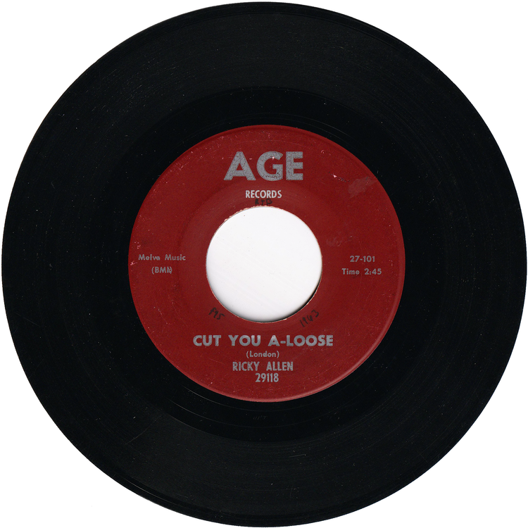 Ricky Allen - Cut You A-Loose / Faith