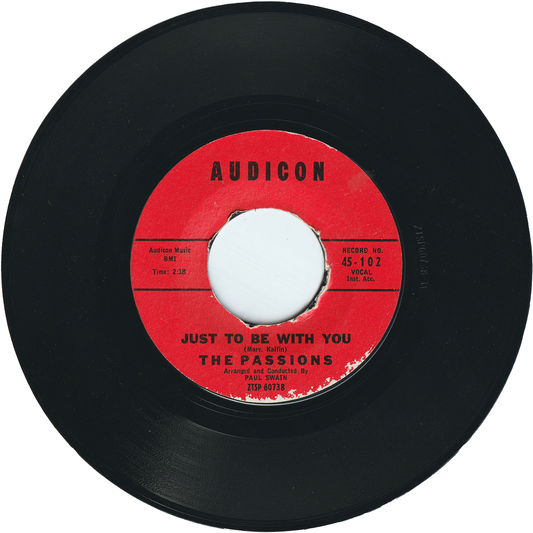 The Passions - Just To Be With You / Oh Melancholy Me