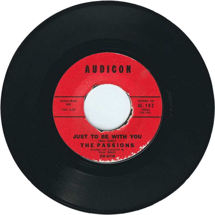 The Passions - Just To Be With You / Oh Melancholy Me