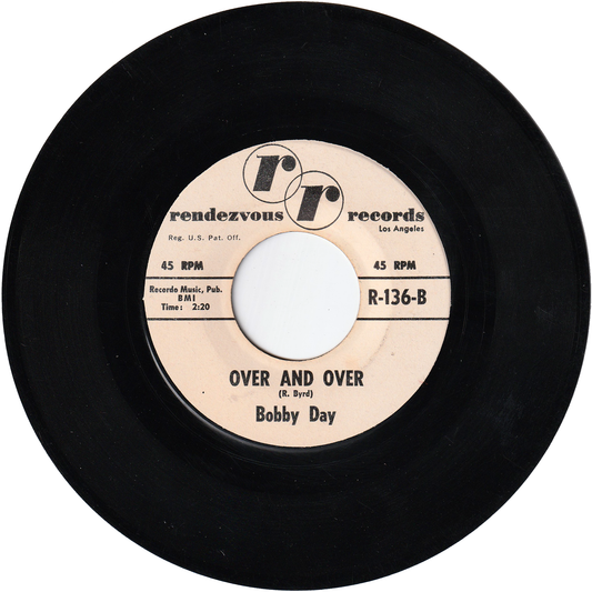 Bobby Day - Over And Over (Alternate Version) / Gee Whiz (Promo)