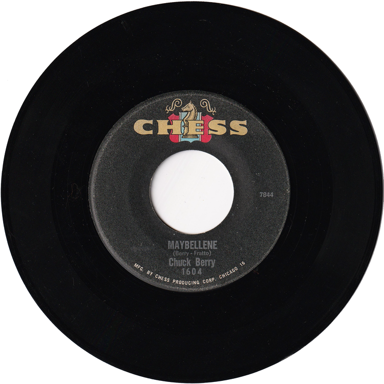 Chuck Berry - Maybellene / Wee Wee Hours (60's press)
