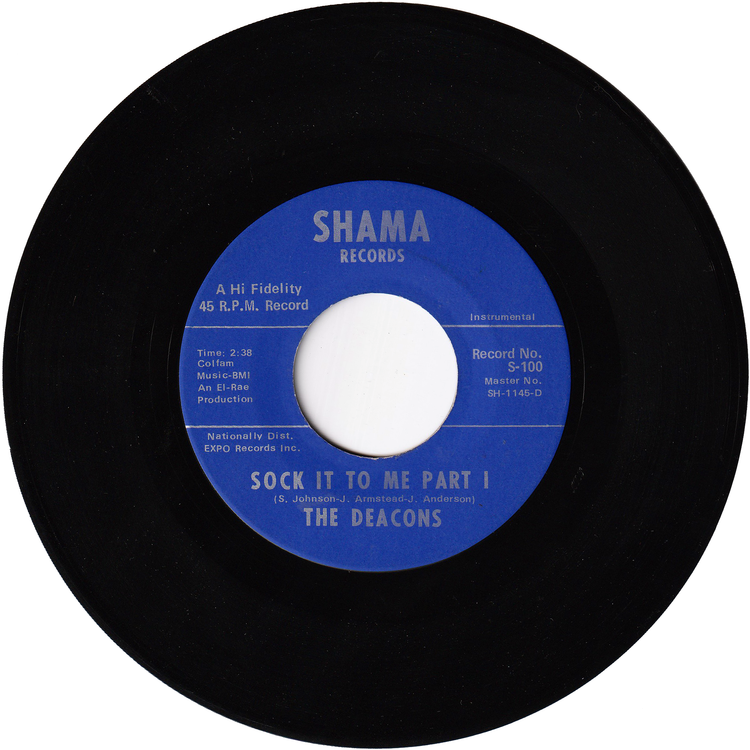 The Deacons - Sock It To Me Part 1 / Sock It To Me Part 2