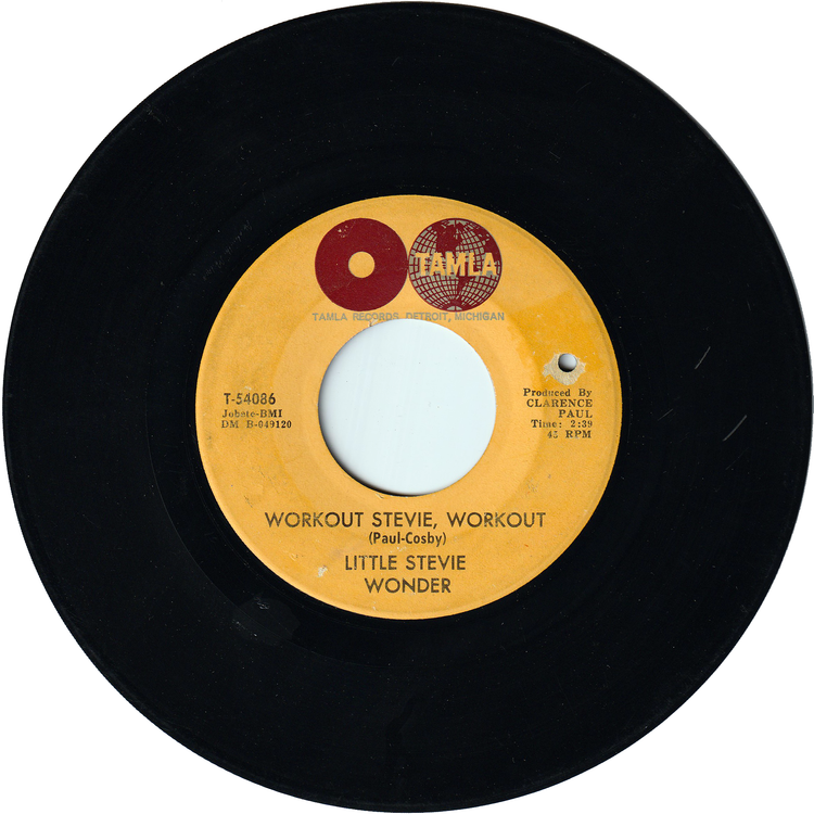 Little Stevie Wonder - Workout Stevie, Workout / Monkey Talk